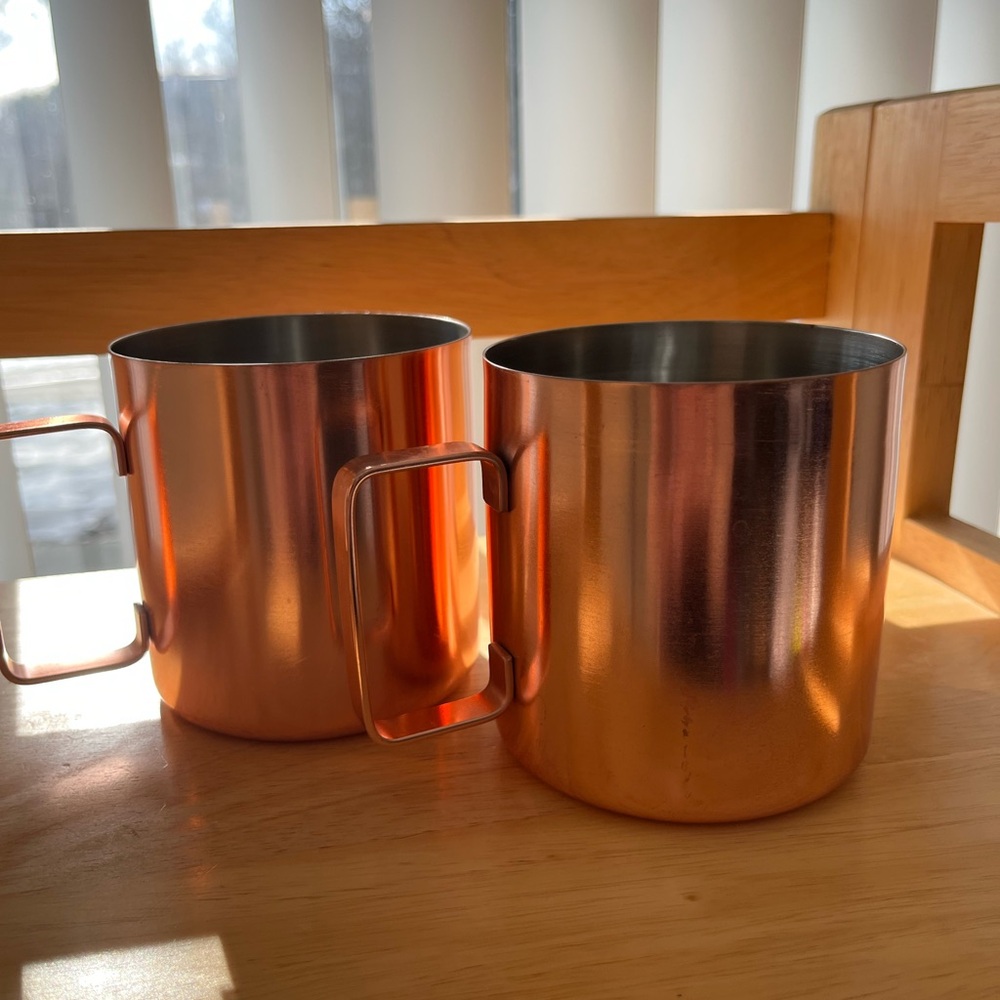 2 Moscow Mule Mugs